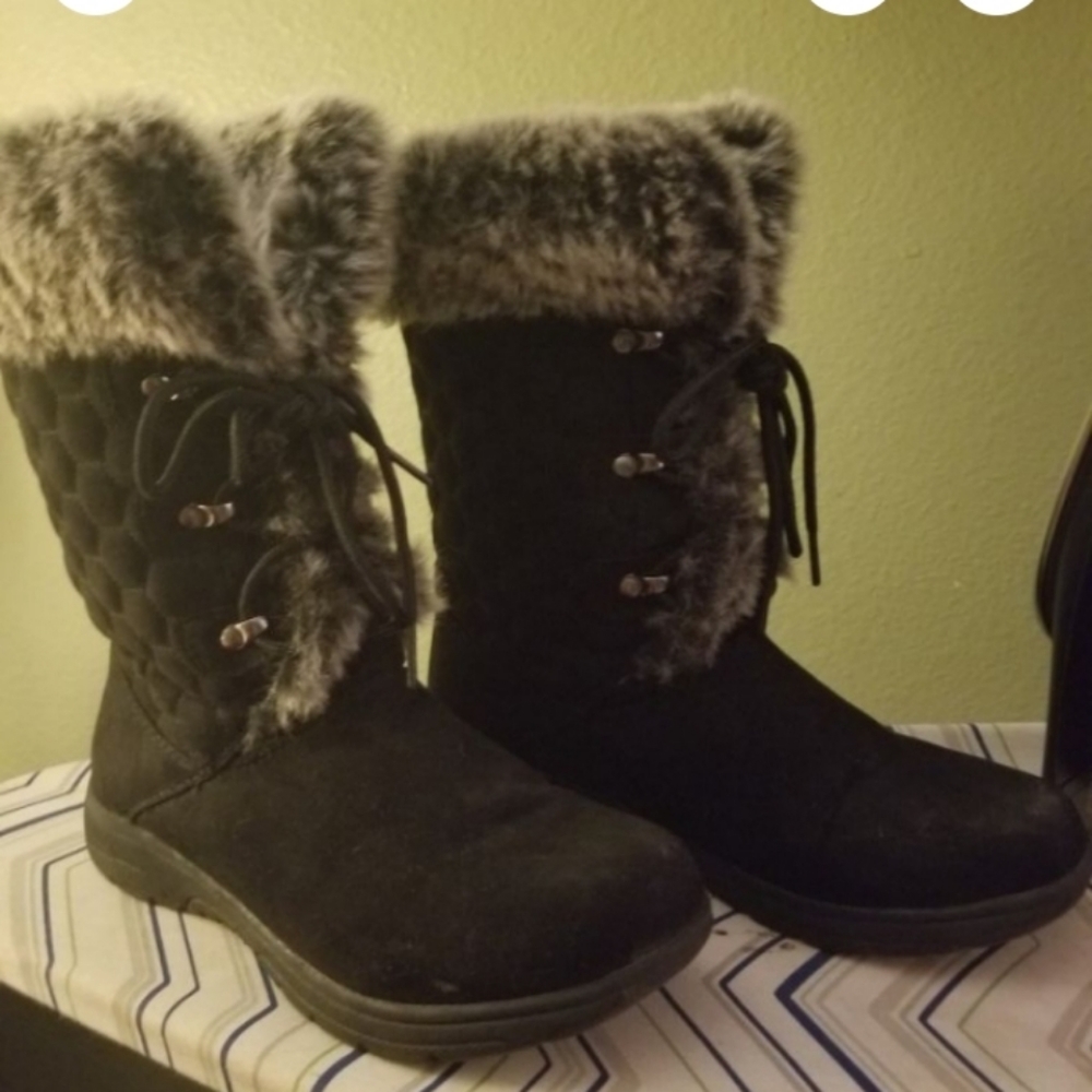 Suede Boots